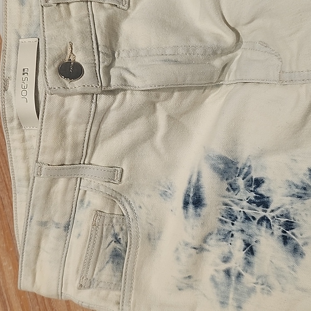 Joe's Jeans The Bella 11" High Rise Skinny Ankle Jeans. Tie Dye Acid Wash,Size29